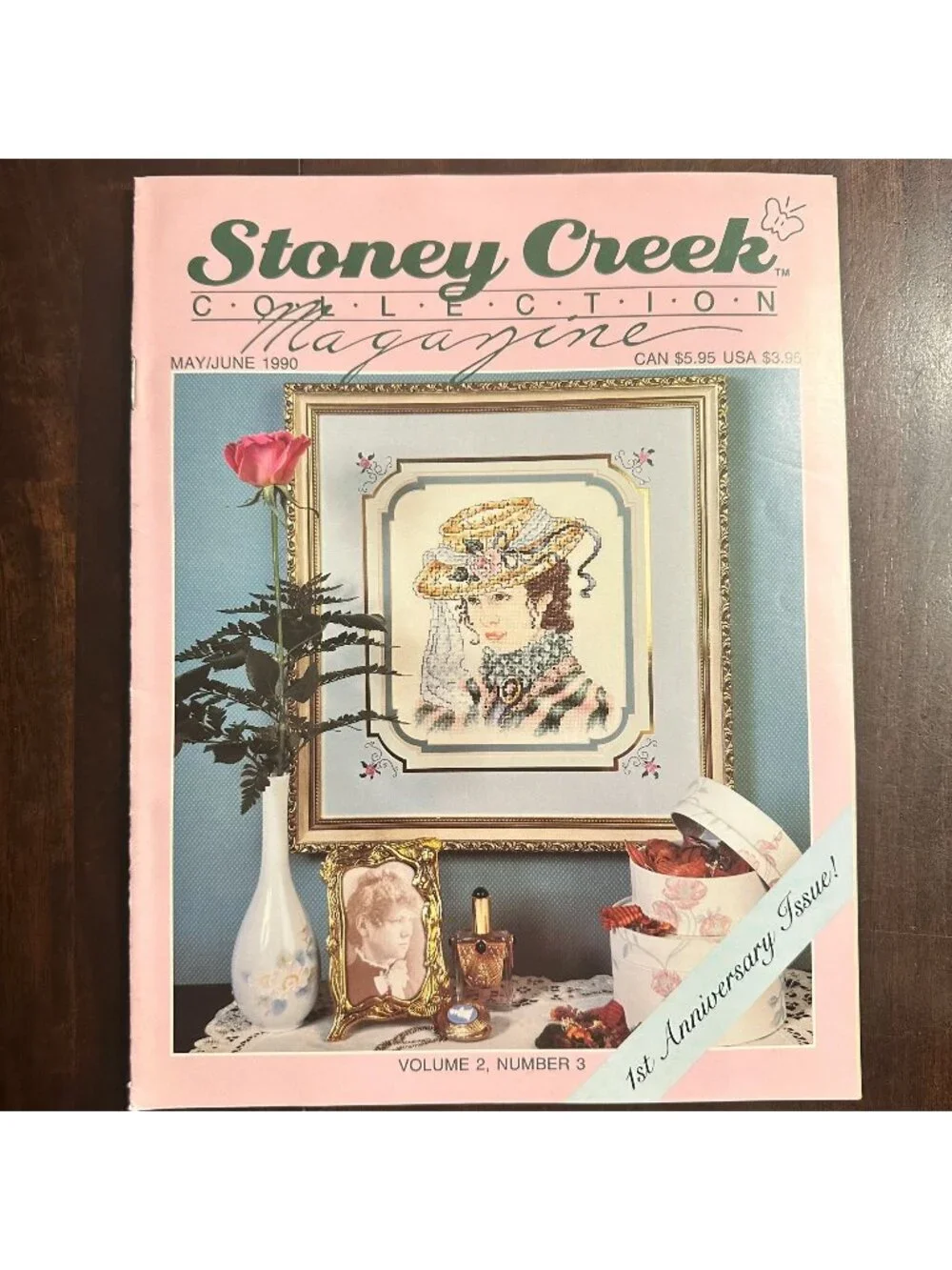 Stoney Creek Collection Magazine 1990 Vol 2 No 3 Cross Stitch Patterns